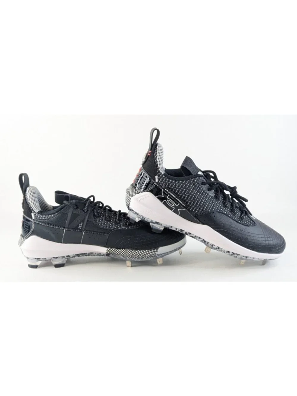 Under Armour Harper 7 Low ST Baseball Cleats Black Men’s Size 13 3025582‑001 NEW